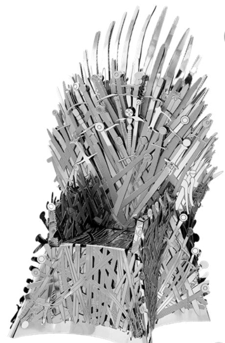 METAL EARTH ICX122 ICONX GAME OF THRONES IRON THRONE 3D