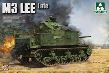 TAKOM 2087 US MEDIUM M3 LEE LATE 1/35 SCALE TANK PLASTIC MODEL KIT