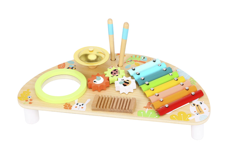 TOOKY TOY TKC354A MULTIFUNCTIONAL WOODEN MUSIC CENTRE