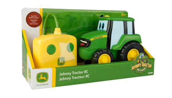 JOHN DEERE KIDS JOHNNY TRACTOR REMOTE CONTROL VEHICLE