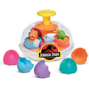 TOMY TOOMIES JURASSIC WORLD SPIN AND HATCH DINO EGGS
