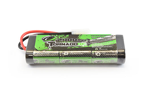 TORNADO RC BATTERY NIMH 2400MAH 7.2V WITH TAMIYA PLUG