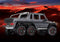 TRAXXAS 88096-4 TRX-6 CRAWLER WITH MERCEDES-BENZ G 63 AMG 6X6 SILVER BODY AND 2.4GHZ 4CH RADIO WATERPROOF ESC TITAN 21T 550 MOTOR