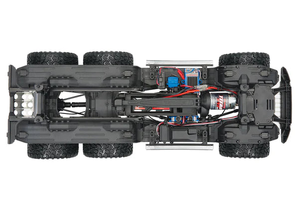 TRAXXAS 88096-4 TRX-6 CRAWLER WITH MERCEDES-BENZ G 63 AMG 6X6 SILVER BODY AND 2.4GHZ 4CH RADIO WATERPROOF ESC TITAN 21T 550 MOTOR