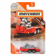 MATCHBOX GKM34 MBX CYCLE TRAILER RED 99 OF100  COUNRTYSIDE