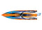 TRAXXAS 57076-4ORN SPARTAN BOAT WITH TSM ORANGE WITH BATTERIES AND CHARGER NOT INCLUDED