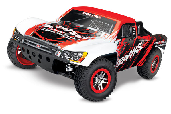 TRAXXAS 68086-4 RED VXL BRUSHLESS SLASH 4X4 RED WITH TSM REQUIRES BATTERY AND CHARGER