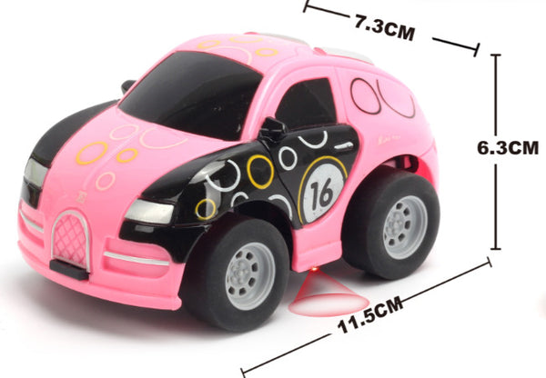 YP TOYS 6148R Q VERSION BUGATTI GRAFFITO CAR REMOTE CONTROL CAR PINK