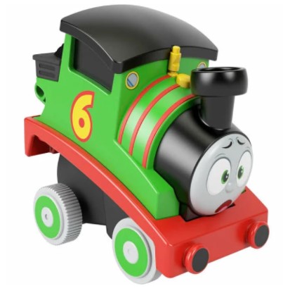 FISHER-PRICE THOMAS AND FRIENDS PRESS N GO STUNT ENGINES - PERCY