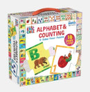 BRIARPATCH THE WORLD OF ERIC CARLE ALPHABET AND COUNTING 2 SIDED JIGSAW FLOOR PUZZLE