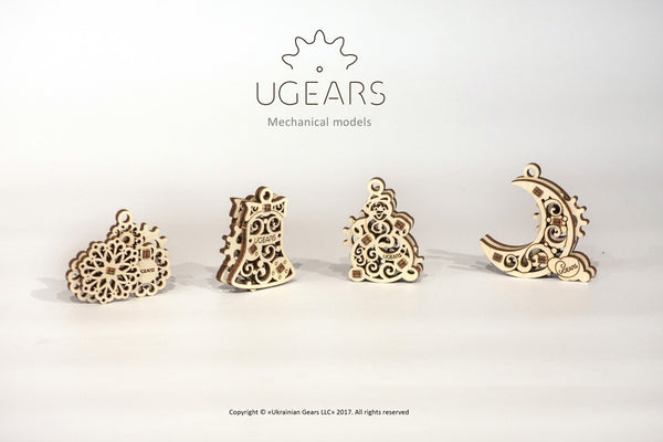 UGEARS U-FIDGET GEARSMAS