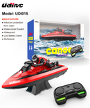 UDIRC UDI-015 RC FUNNY BOAT CANOE 2.4GHZ HIGH SPEED JETSKI RED