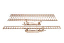 UGEARS 70014 SET OF RAILS WITH CROSSING