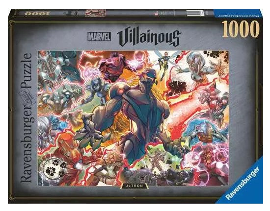 RAVENSBURGER 169023 MARVEL VILLAINOUS ULTRON 1000PC JIGSAW PUZZLE