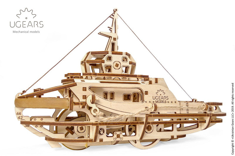 UGEARS TUGBOAT MECHANICAL MODELS