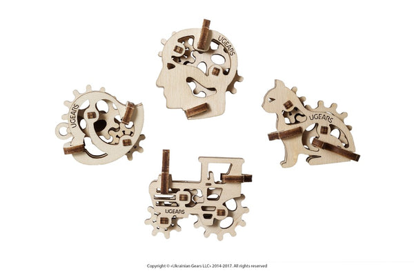 UGEARS 70020T U-FIDGET TRIBICS MECHANICAL MODELS