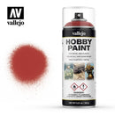 VALLEJO 28016 SCARLET RED 400ml AEROSOL SPRAY PAINT FOR METAL OR PLASTIC