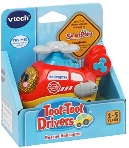 VTECH BABY TOOT TOOT DRIVERS SINGLE RESCUE HELICOPTER