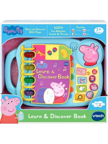 VTECH PEPPA PIG LEARN AND DISCOVER BOOK