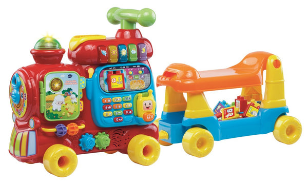 VTECH PUSH AND RIDE ALPHABET TRAIN - RED