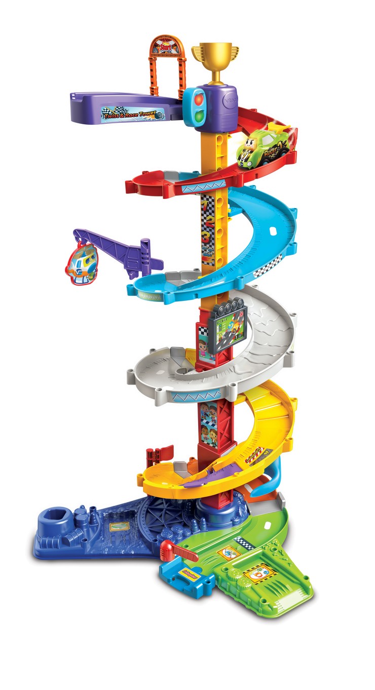 VTECH TOOT-TOOT DRIVERS TWIST AND RACE TOWER PLAYSET