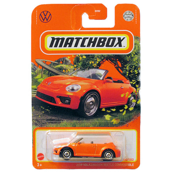 MATCHBOX 2019 VOLKSWAGEN BEETLE CONVERTIBLE 14/102