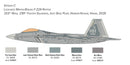 ITALERI 2822 F-22A RAPTOR 1/48 SCALE PLASTIC MODEL KIT