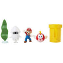 WORLD OF NINTENDO 40016 SUPER MARIO UNDERWATER DIORAMA SET INCLUDES OF 3 x 2.5" FIGURES + 2 ACCESSORIES