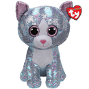 TY BEANIE BOOS  FLIPPABLES WHIMSY BLUE CAT REGULAR