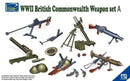 RIICH MODELS RE30010 1/35 WW2 BRITISH COMMONWEALTH WEAPON SET A PLASTIC MODEL KIT