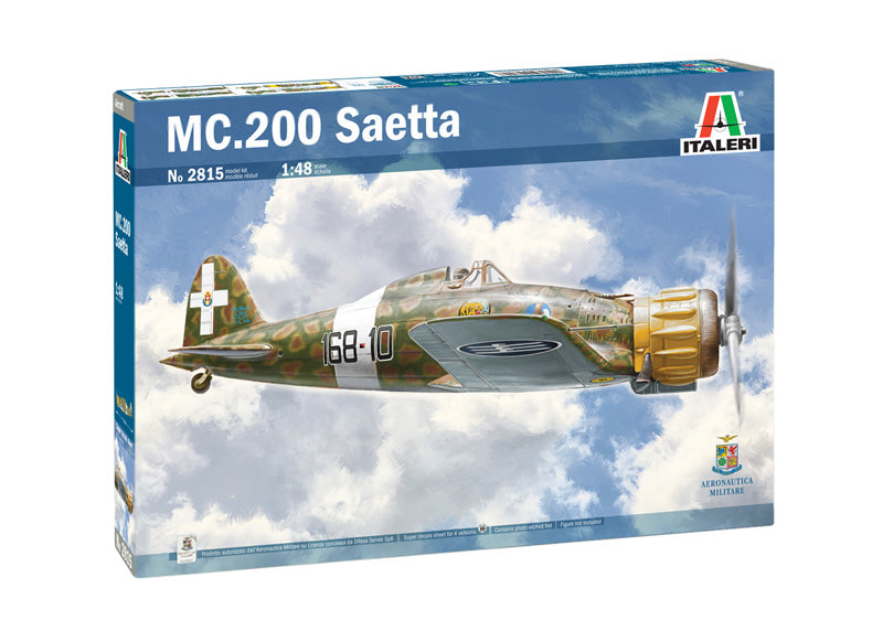 ITALERI 2815 MACCHI MC.200 1A SERIES 1:48 SCALE PLASTIC MODEL KIT