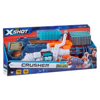ZURU 36382 XSHOT EXCEL CRUSHER FOAM DART GUN WITH 48 DARTS AND DART BELT