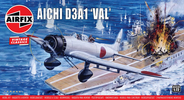 AIRFIX A02014V AICHI D3A1 VAL 1/72 SCALE PLASTIC MODEL KIT