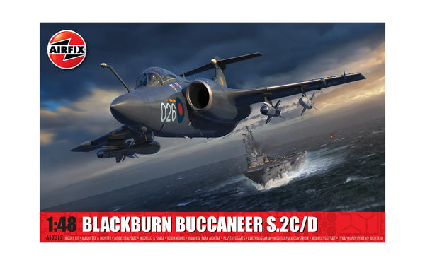 AIRFIX A12012 BLACKBURN BUCANEER S.2C/D 1/48 SCALE AIRCRAFT PLASTIC MODEL KIT