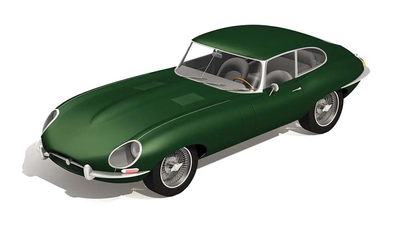 AIRFIX A55009 STARTER SET JAGUAR E-TYPE 1/43 SCALE CAR PLASTIC MODEL KIT