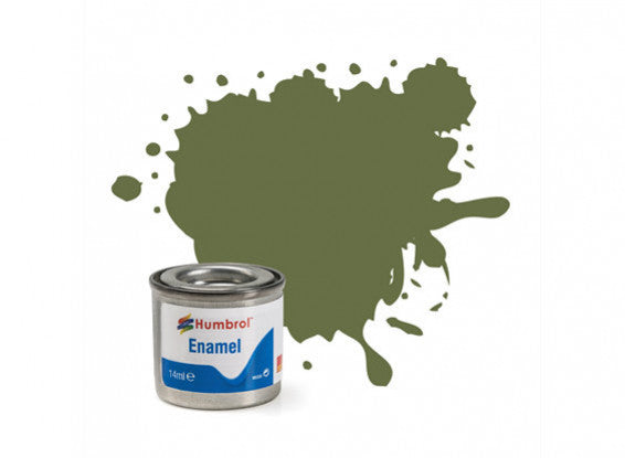 HUMBROL 80 GRASS GREEN MATT ENAMEL PAINT