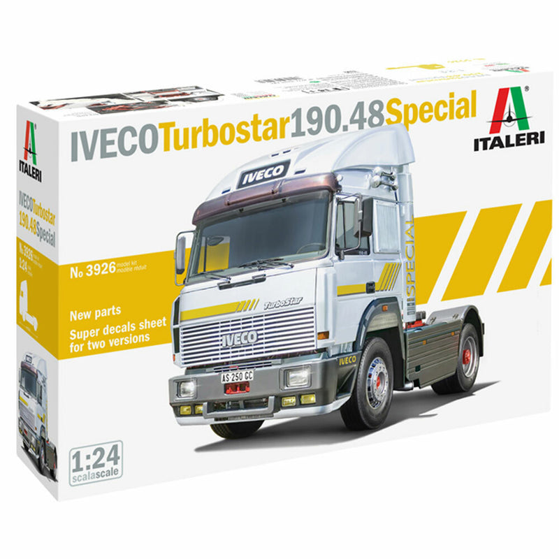 ITALERI 3926 IVECO TURBOSTAR 190.48 SPECIAL 1/24 SCALE PLASTIC MODEL KIT