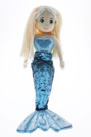 COTTON CANDY 45CM AQUATA BLUE MERMAID