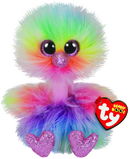 TY BEANIE BOOS ASHA PASTEL MULTICOLOUR OSTRICH REGULAR