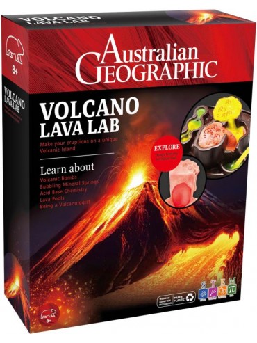 AUSTRALIAN GEOGRAPHIC VOLCANO LAVA LAB