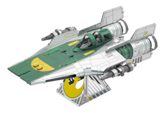 METAL EARTH MMS416 STAR WARS RESISTANCE A-WING FIGHTER 3D METAL MODEL KIT