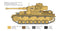 ITALERI 6593 PZ. KPFW. IV F1/F2/G WITH AFRIKA KORPS INFANTRY 1/35 SCALE TANK PLASTIC MODEL KIT