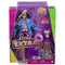 BARBIE FASHIONISTA EXTRA DELUXE DOLL #13 WITH BLUE TARTAN JACKET PINK HAIR HIGHLIGHTS AND PET