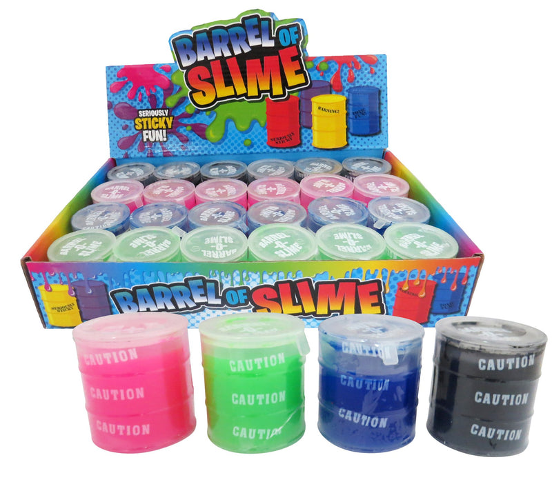 BARREL OF SLIME LARGE 45G ASSORTED COLOURS