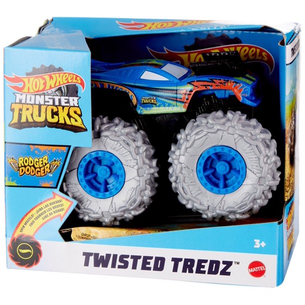 HOT WHEELS MONSTER TRUCKS TWISTED TREDZ RODGER DODGER