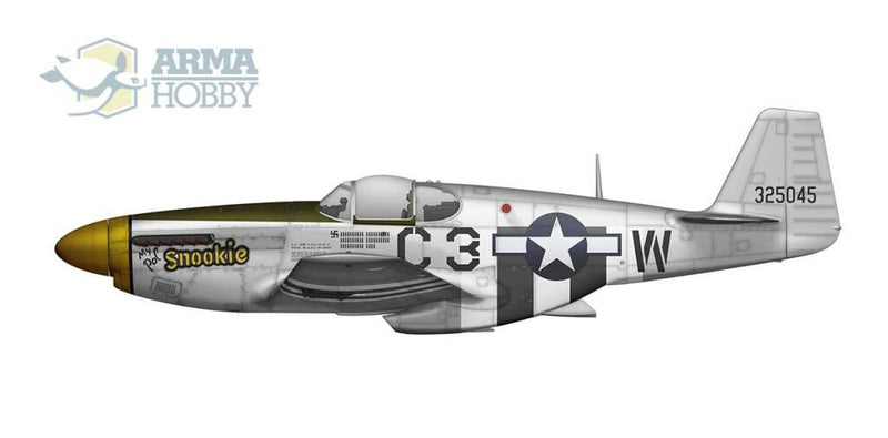 ARMA HOBBY 70038 P-51 B/C MUSTANG EXPERT SET (AUS DECALS) 1/72 SCALE PLASTIC MODEL KIT