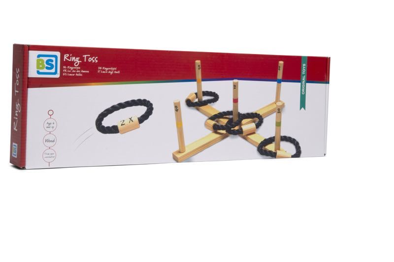 BS TOYS WOODEN RING TOSS