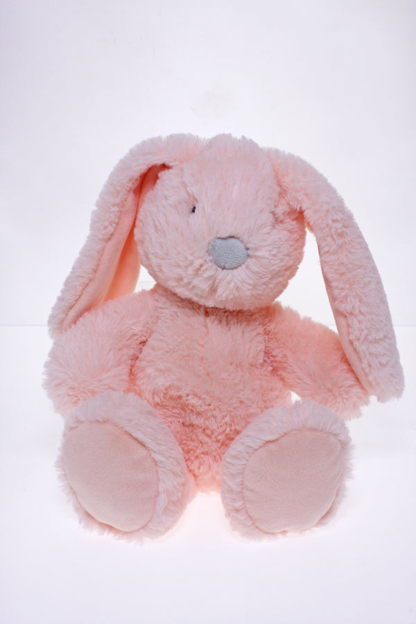 COTTON CANDY SITTING PLUSH BUNNY PINK 35CM