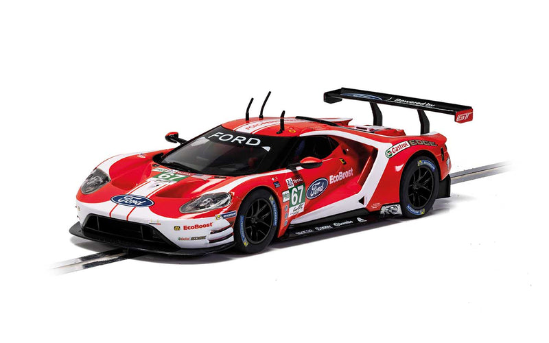 SCALEXTRIC C4213 FORD GT GTE LEMANS 2019 NUMBER 67 SLOT CAR