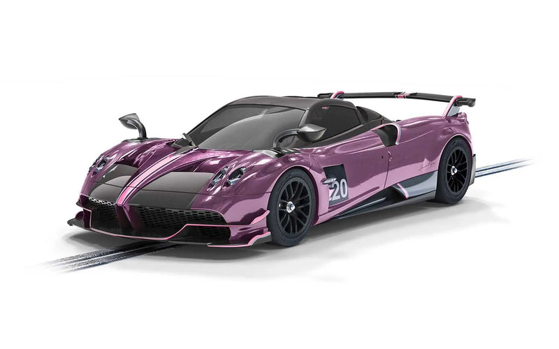 SCALEXTRIC C4248 PAGANI HUAYRA ROADSTER BC DRAGO VIOLA 1/32 SCALE SLOT CAR